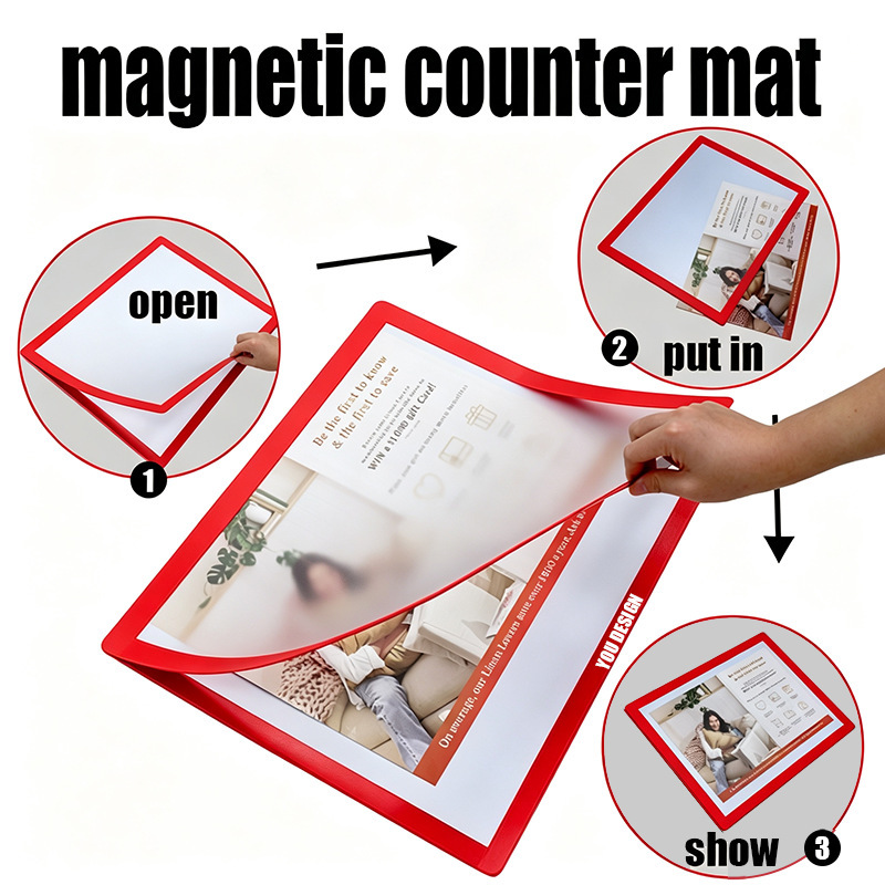 Magnetic Direct-Sale from Manufacturer PVC Photo Frame Table Mat Customized Foam Rubber Base Waterproof Counter Mouse Pad Magnetic Direct-Sale from Manufacturer PVC Photo Frame Table Mat Customized Foam Rubber Base Waterproof Counter Mouse Pad