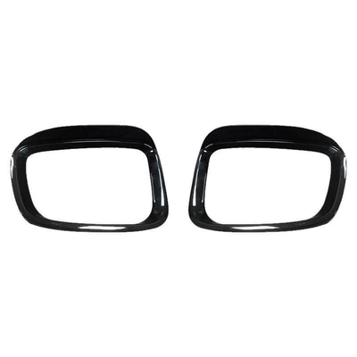 Bmw X5X6X7 Rearview Mirror Rain: Sun visor rearview mirror - bmw-x3-x4-2018-2024-rearview-mirror-rain-visor-frame-piano-black-pair