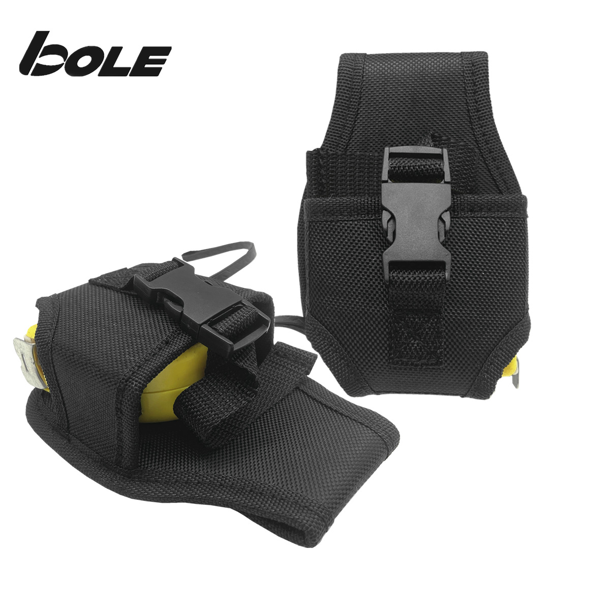 BOLE专业工具腰包迷你小型卷尺工具袋维修帆布加厚小号工具包