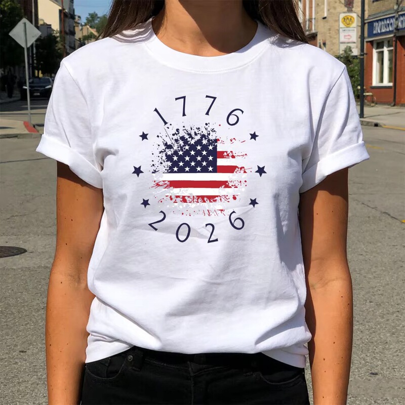 Patriotic American Flag T-Shirt Usa 250Th Anniversary T-Shirt July 4Th Unisex T-Shirt Independence Day Gift