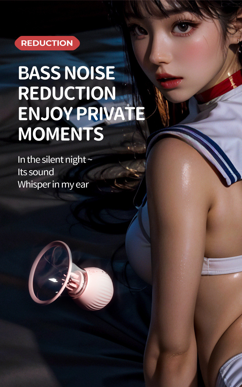 App Controlled Breast Massager With Vacuum Adsorption Technology_voghion.com