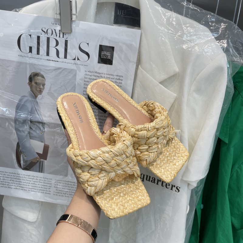 summer new fashion flat slippers NSHU57604