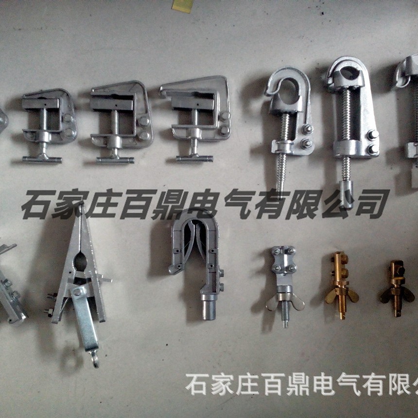 接地线杆用接地线夹/高压接地线夹/接地棒头10kv接地线夹接地卡