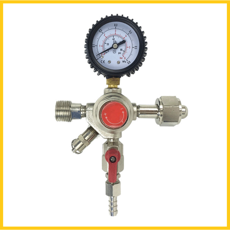 二氧化碳减压表 CO2用 啤酒 压力控制器 酒吧工具