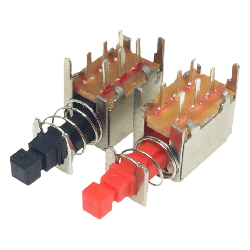 Переключатель с прямым ключом A03 PS-22F03 двухрядный самоблокирующийся шесть футов с пружиной без переключателя с замком PS-22F03