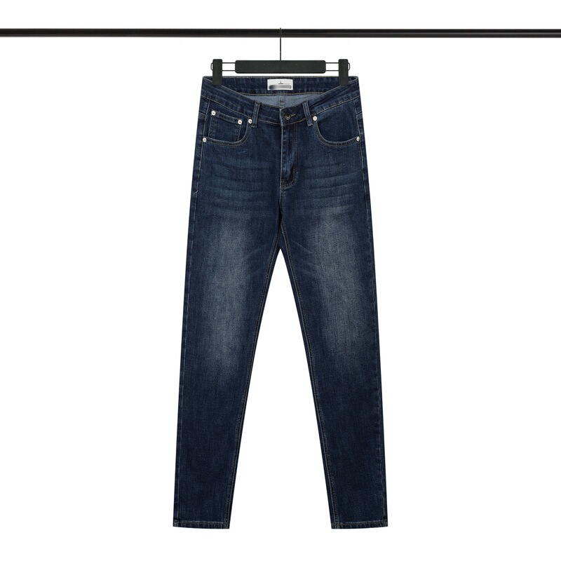 Stone New Style Pants Blue-Black Jeans Autumn European and American Style Straight Loose Trendy Brand Unisex Long Pants