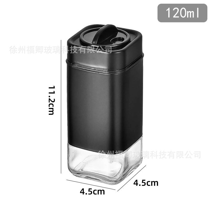 Al por mayor condimento de acero inoxidable botella condimento de especias botella cocina pimienta sal condimento botella condimento caja condimento tarro