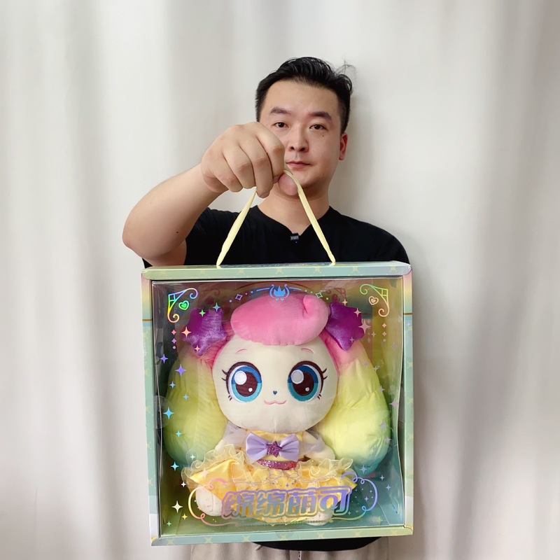 本物の素敵でかわいい愛の綿菓子ぬいぐるみフルセット子供用睡眠人形人形女の子ギフト|undefined