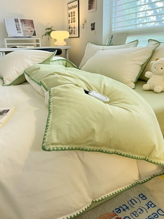 Quilt cover single cotton quilt cover single 150x 200 dormitory 2 meters double 200x 230 spring and summer 1.5 meters