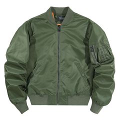 秋冬のタフな漢のコートの生放送の供給源【綿を入れます/薄い】空軍のma 1パイロットのジャケットの男性の飛行ジャケット