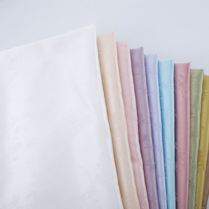 Griffel жаккардовая ткань imitation silk темный рисунок ткань жаккард подходит для платьев, модных пижам и т.д.