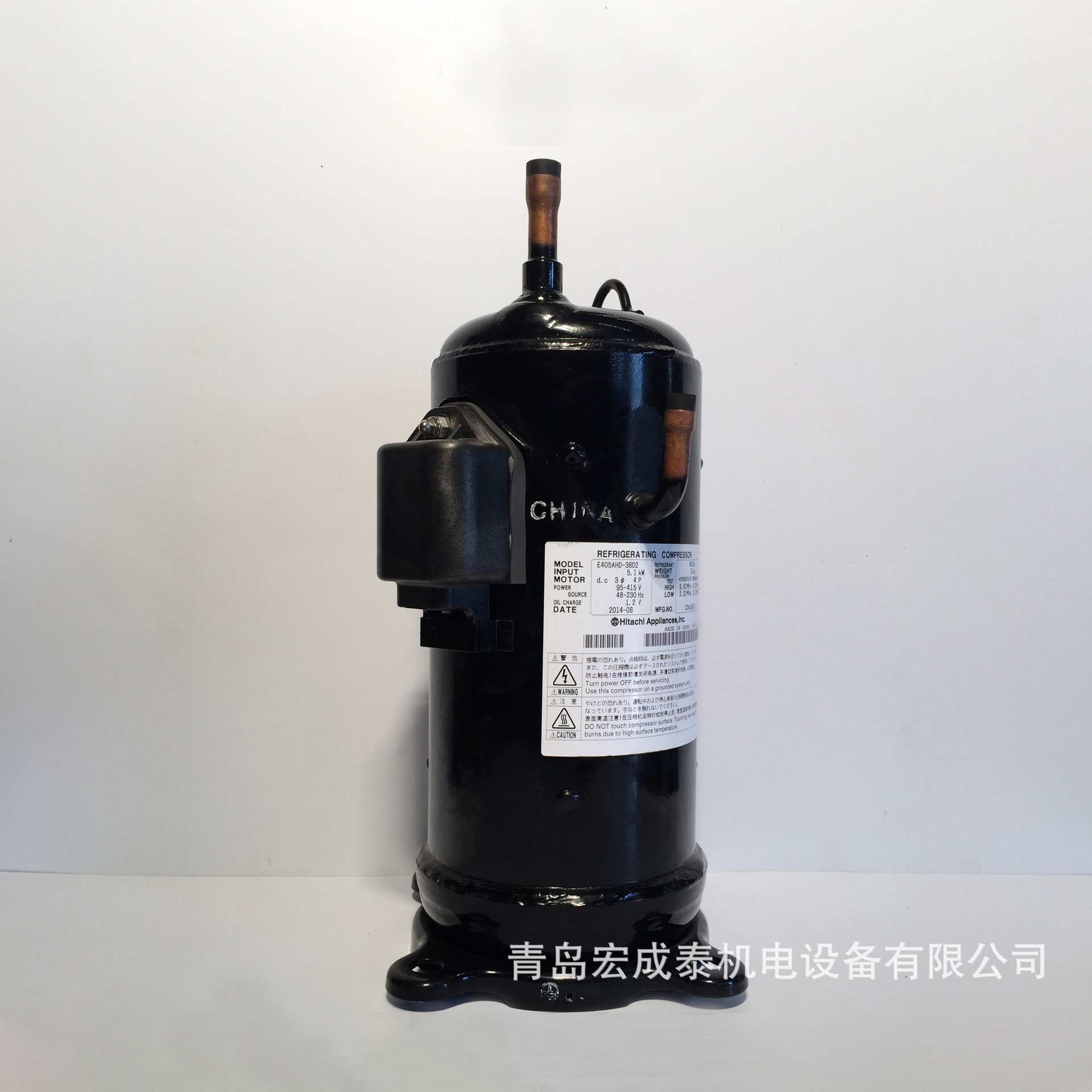 专业销售日立压缩机 E655DHD-65D2G 空调制冷压缩机 电子材料