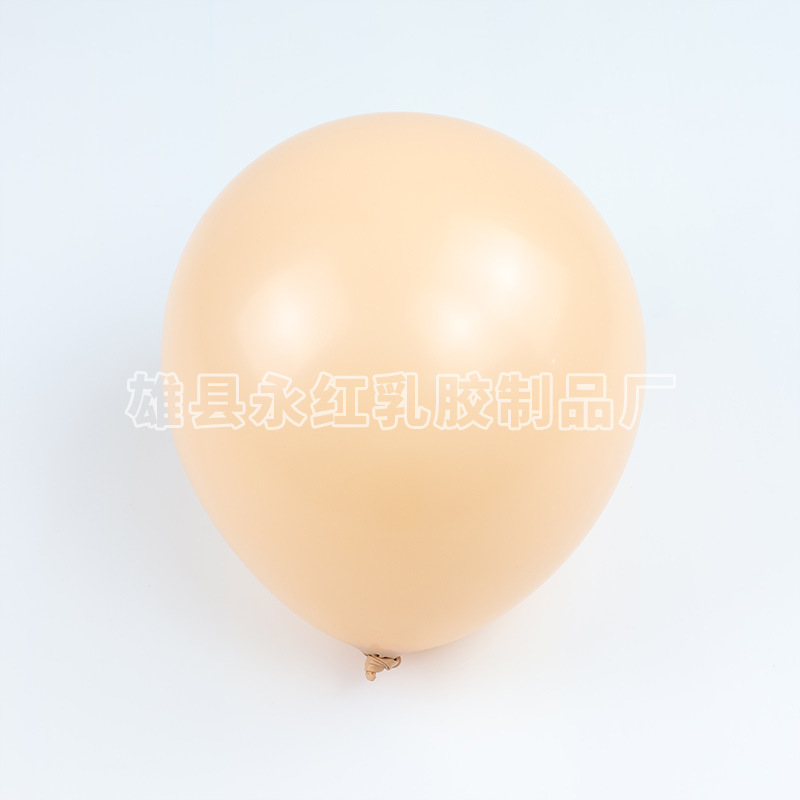 メーカー卸売り18インチマカロンバルーン結婚式誕生日パーティー装飾マットバルーン円形ラテックス風船|undefined