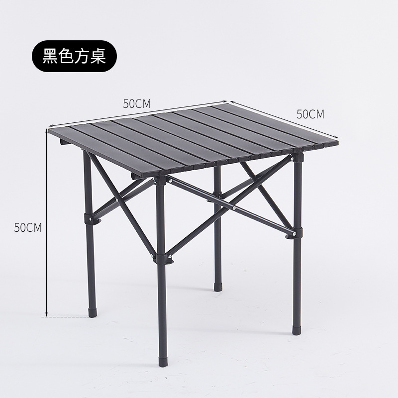 50 블랙 스퀘어 테이블