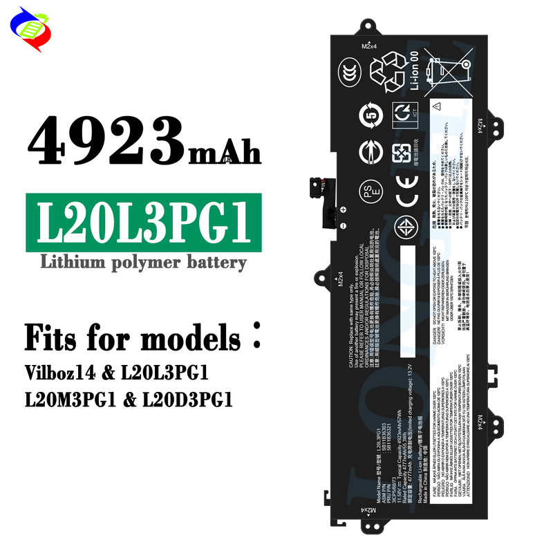 Suitable for Lenovo L20L3Pg1 Laptop Battery ThinkPad L14 L15 Gen 3/L21C3Pg1