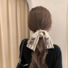 Silk scarf hair with a female tie hair decorated with new Xiaoxiang hair rope retro French large intestine hair ribbon small jewelry