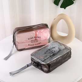 旅行洗漱包套装牙刷盒梳子沐浴球香皂盒收纳包出差方便易带洗漱包