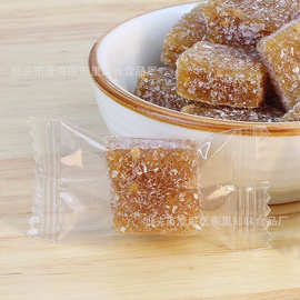 姜糖 独立包装 批发姜汁软糖 原味 芝麻味 椰丝姜糖 30斤/箱