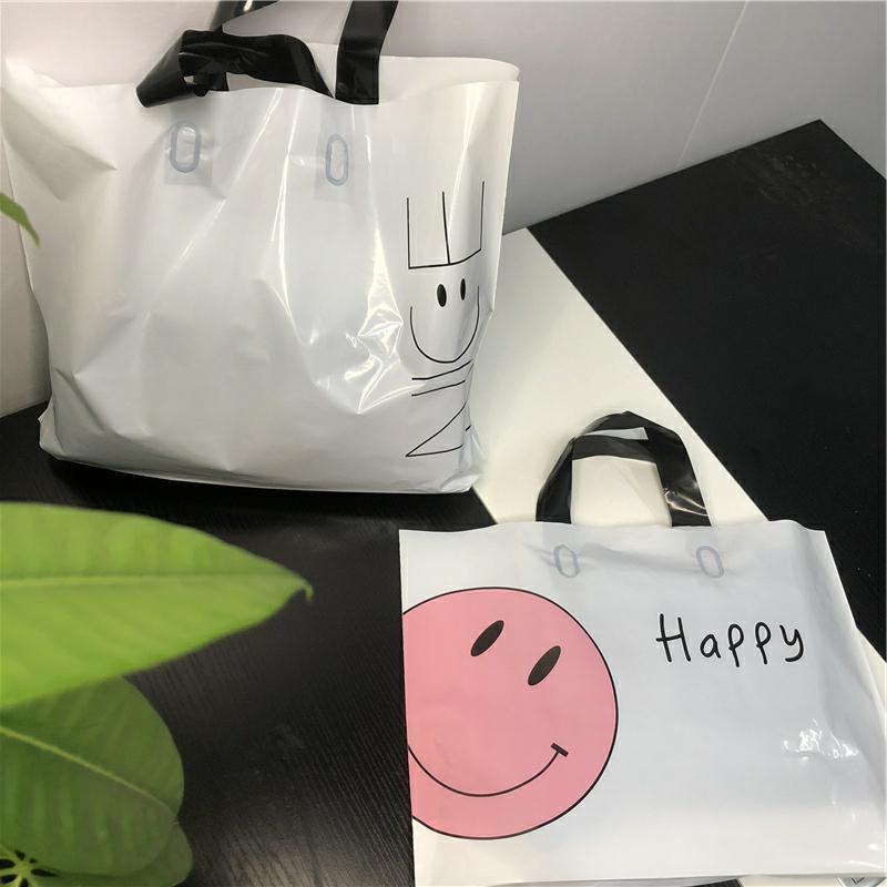 衣料品店バッグポータブルビニール袋夏のピーチ新鮮な誘惑プラスチックショッピングバッグ化粧品バッグ送料無料|undefined