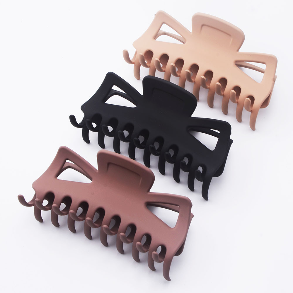 Leche helada serie marrón Cabeza trasera grande updo pinza de pelo horquilla accesorios para el cabello tocado clip de pelo pequeño clip de lote de joyería