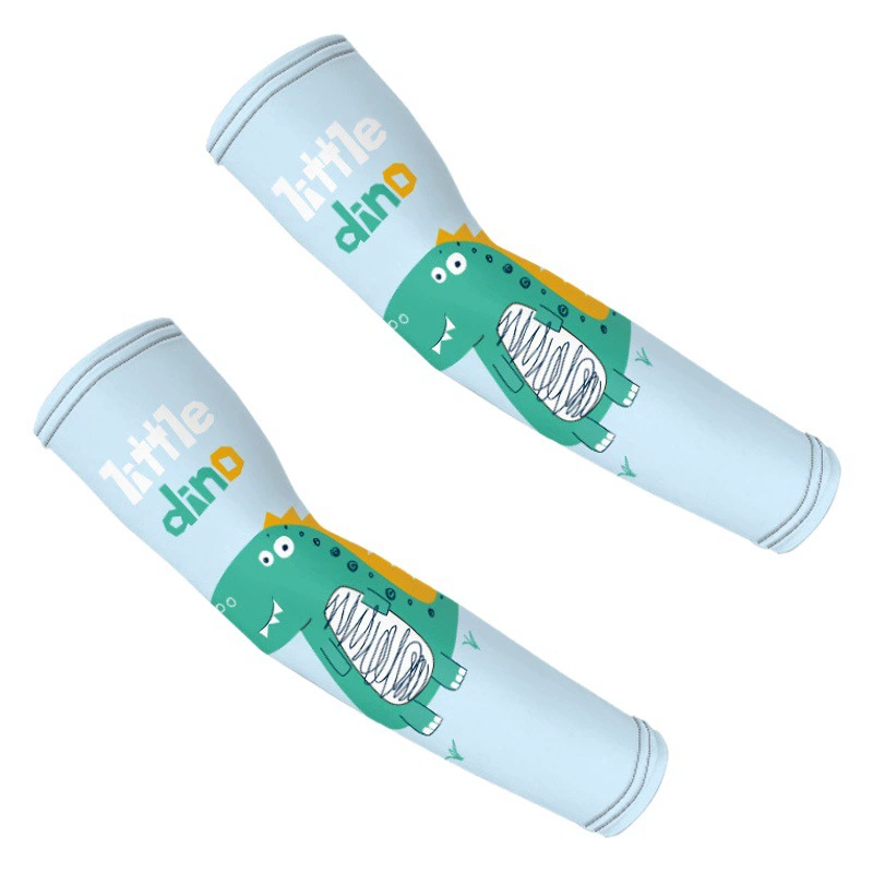 Детский солнцезащитный крем Ледяной шелк Ледяные прохладные рукава На открытом воздухе Велоспорт Велосипед Путешествия УФ-защитные рукава Летние тонкие ледяные рукава