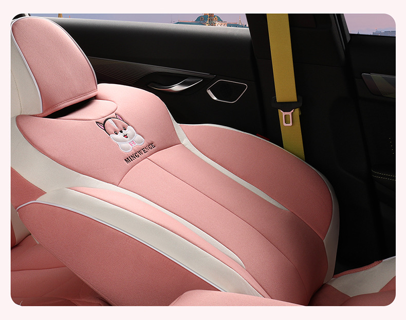 Dedicated to Geely Xingrui car seat cover four seasons universal cushion summer Breathable linen all-inclusive cartoon seat cover