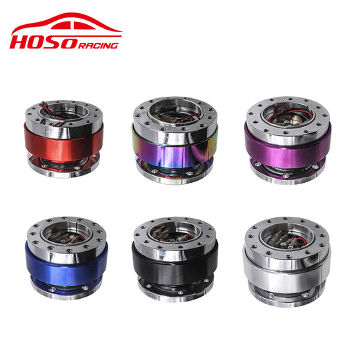 Steering Wheel Quick Release Adapter for Car Modification, Racing Aluminum Alloy Ball Bearing Quick Release Wheel Connector