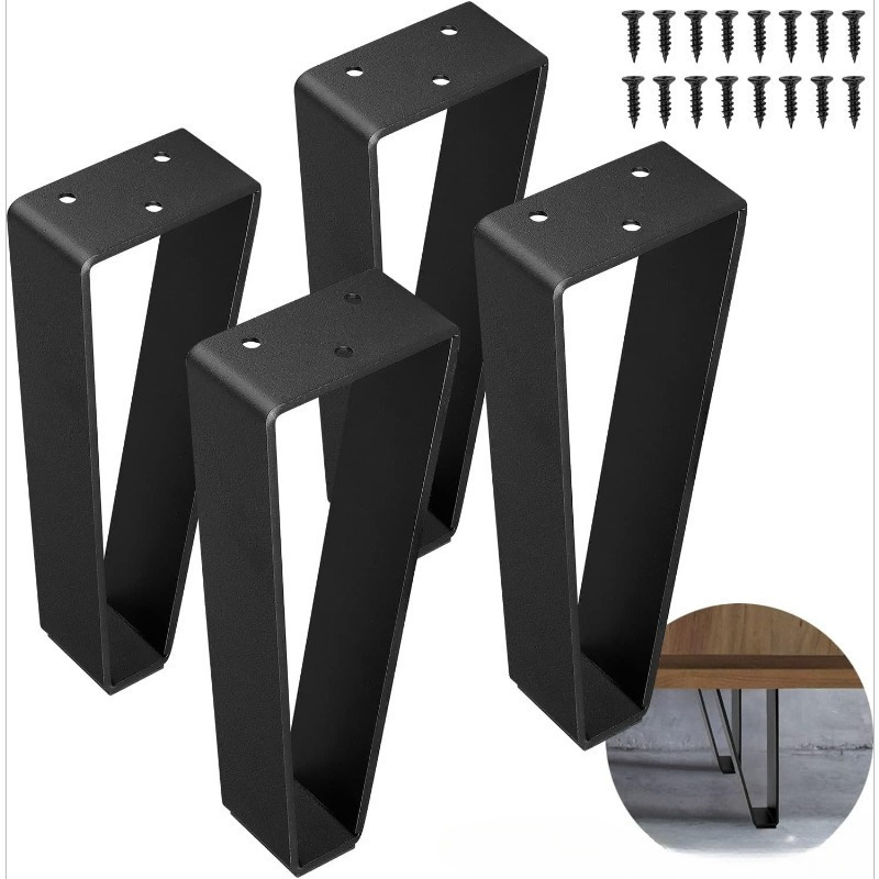 Soportes de Patas para Muebles de Metal Personalizable para Sofá, Mesa y Gabinete de TV