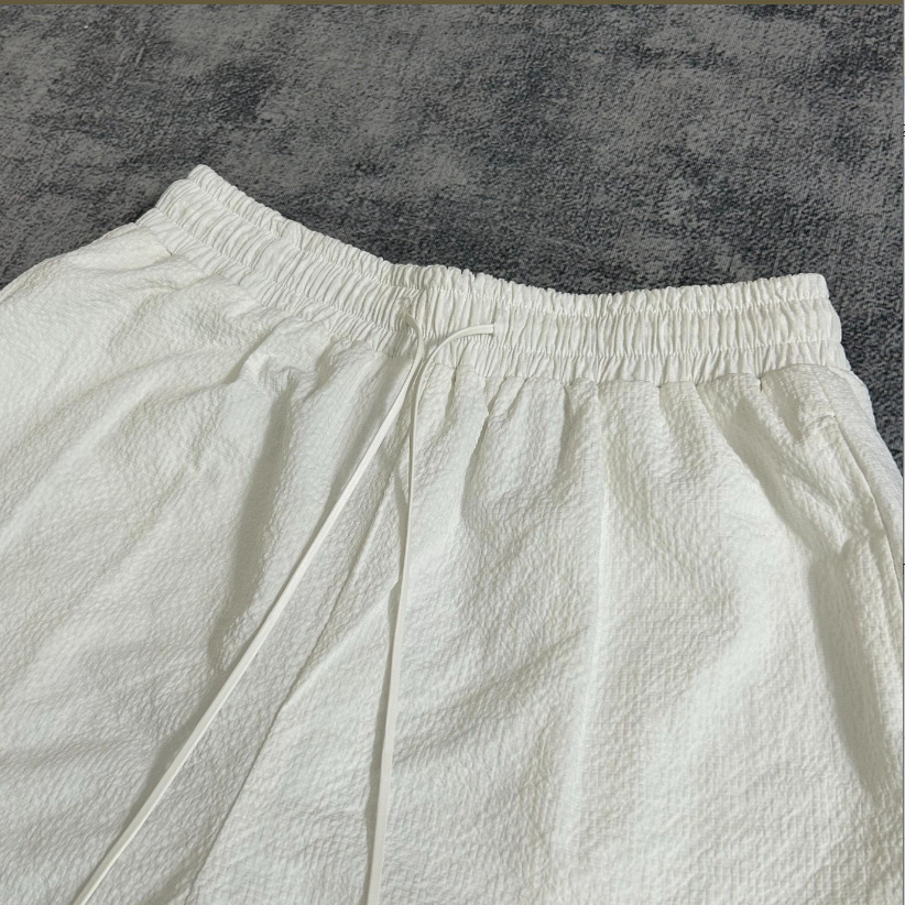 Men's Seersucker Quick-Dry Shorts - Lightweight Textured Casual & Sporty 5-Inch Shorts For Summer Outdoor Wear​_voghion.com