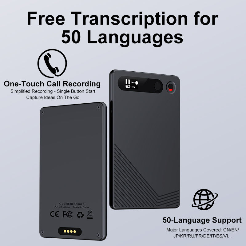 国境を越えた新製品 T8 スマート AI ボイスレコーダー オフィス 会議 ビジネス 音声転送 テキスト概要 超薄型レコーダー|undefined