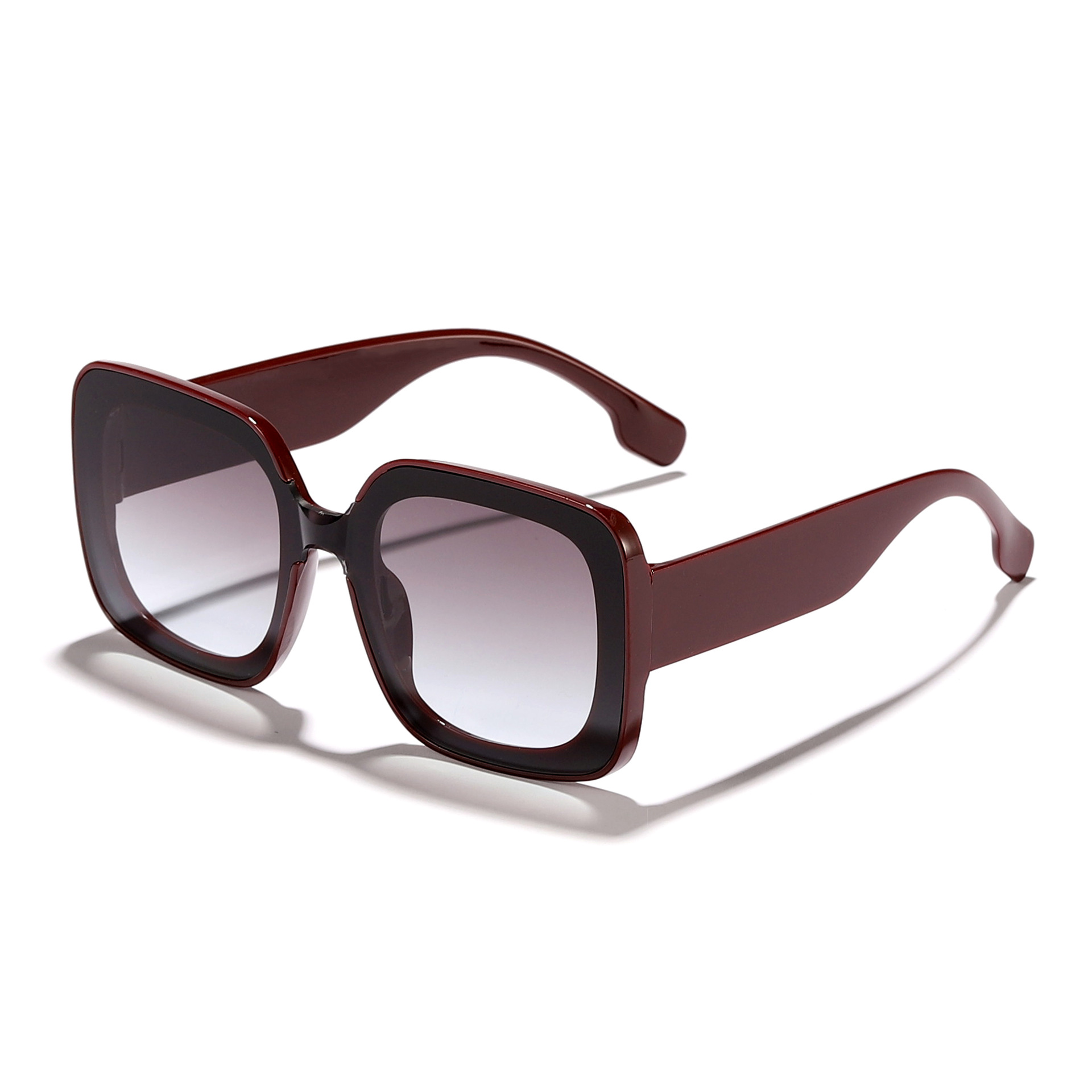 Gafas de sol retro cuadradas europeas y americanas 2024 celebridades de Internet transfronterizas con el mismo estilo