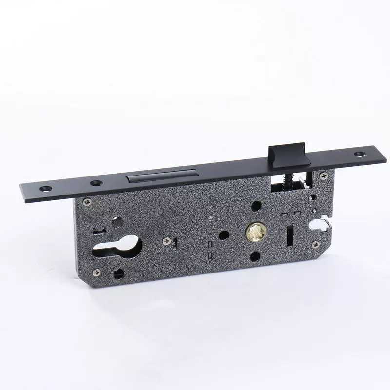 康普尔锁具配件8545黑色锁体锁体室内木门/铝合金门五金工厂批发