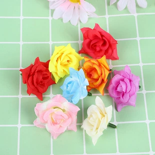 Искусственные розы бутоны для DIY и свадебного декора
