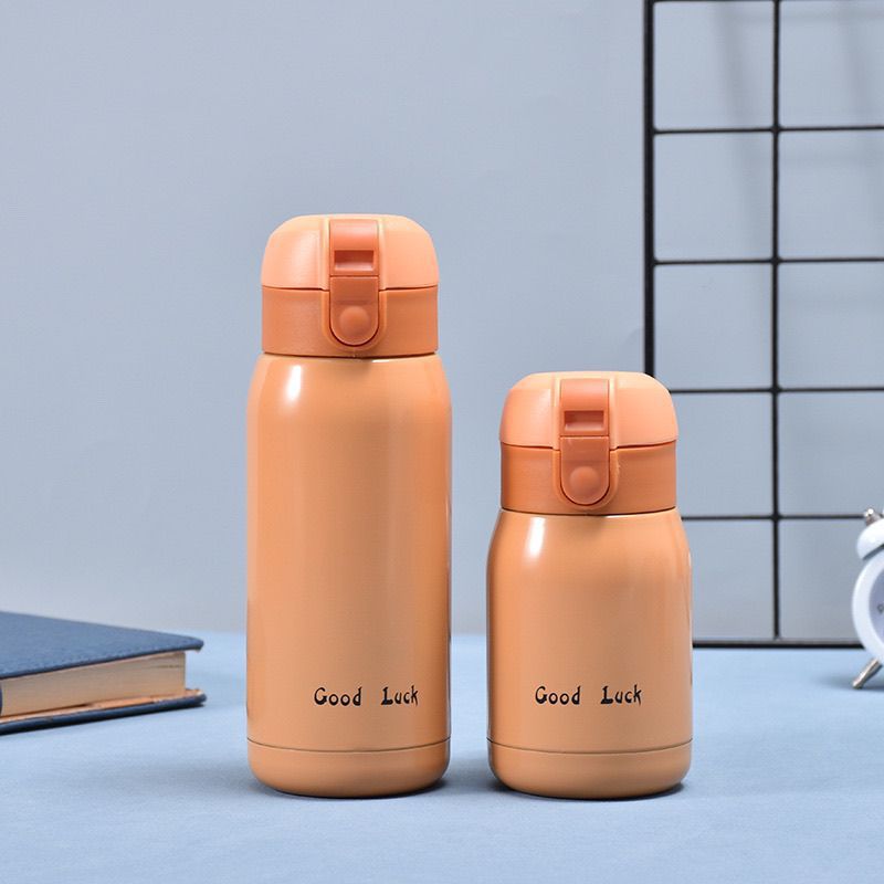 Goodluck Compact Cute Direct Drink Insulated Cup Mini Portable Children's Pocket Cup Convenient High-Value Bounce Cup