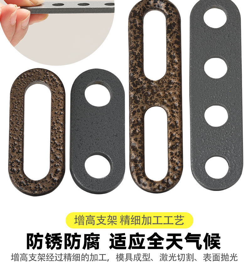 Suitable for Ninebot Electric Scooter Mudguard Heightening Bracket, Front and Rear Wheel Mudguard, Water Shield, Heightening Bracket Pad