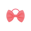 Fresh hairgrip with bow, universal hair rope, children's hair accessory, European style, simple and elegant design