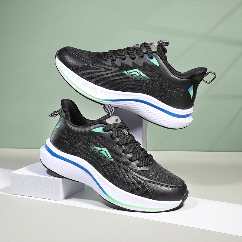 Otoño nuevos zapatos de hombre zapatos de papá nuevos zapatos deportivos casuales antideslizantes más gruesos zapatos de moda al aire libre