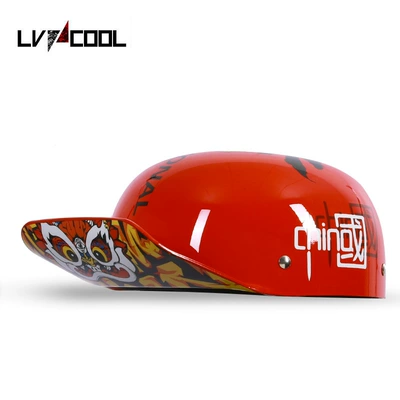 Helmet Baseball Cap Electric — Motosiklet kaskı (dəbilqə)