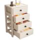New Thickened Drawer-type Storage Cabinet Multi-layer Dormitory Sundries Storage Rack Snack Storage Cabinet Floor-standing Bedside Cabinet