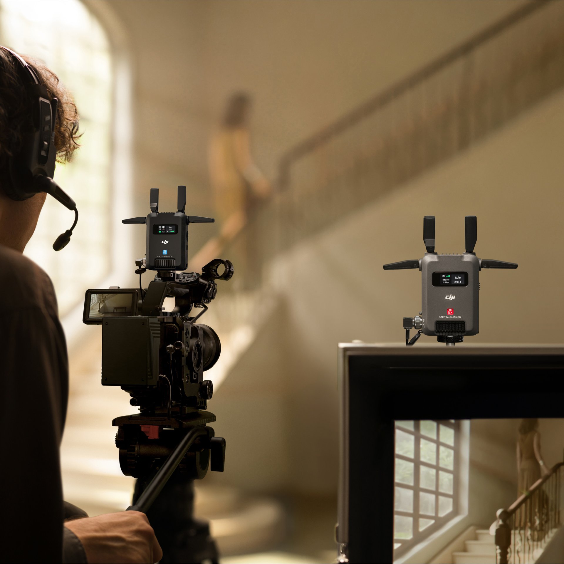 大疆DJI SDR 图传套装直播采访无线摄像机