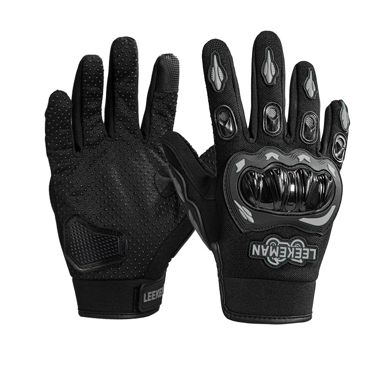 Guantes de ciclismo con pantalla táctil de dedo completo para hombres Deportes al aire libre Motocicleta todoterreno engrosada anticaída antideslizante y transpirable al por mayor