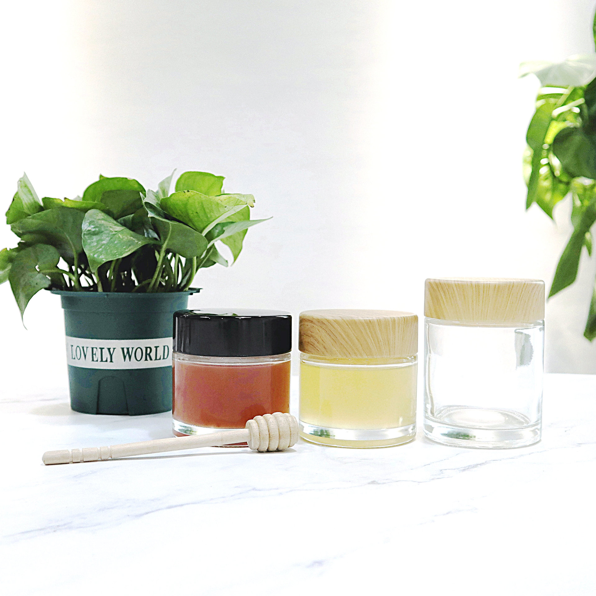 批发密封即食燕窝瓶蜂蜜瓶家用果酱花胶瓶规格齐全圆柱大口分装瓶