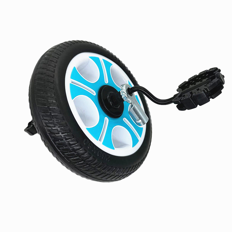 Accesorios de automóviles infantiles ruedas tricicletas infantiles cochecito de bebé auto-bicicleta neumáticos traseros espuma ruedas delanteras