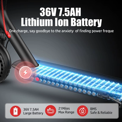 Portable foldable lithium battery Qatlanan elektrik skuterlər