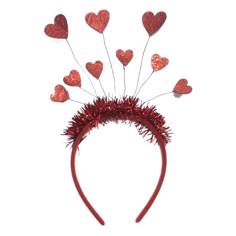 Selena ventas directas de fábrica nuevo Día de San Valentín diadema transfronteriza fiesta boda 9 amor diadema