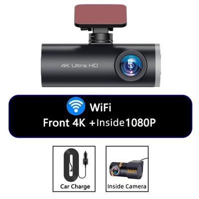 Driving recorder and Rear Dual Recording, Wifi - v36-front-interior