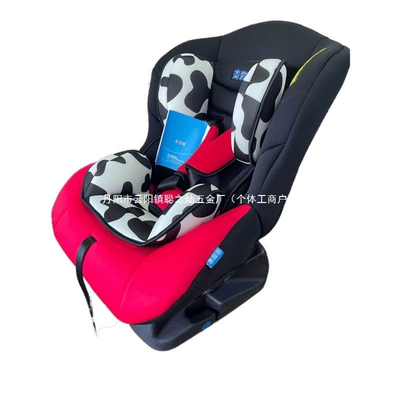 Car child safety seat and Sitting Dual-Purpose Red Gray Cotton