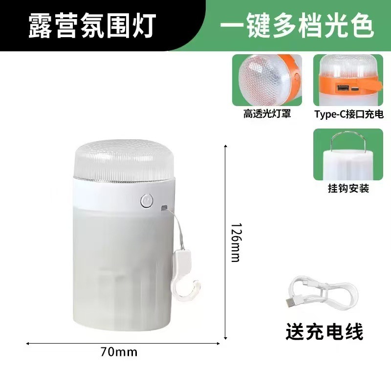 跨境新款led霓虹灯串天幕灯户外氛围灯摆摊超长续航装饰灯圣诞灯|undefined