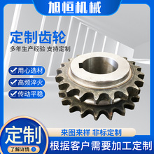 厂家批发不锈钢传动链轮 工业单排双排链轮 非标齿轮定 制供应