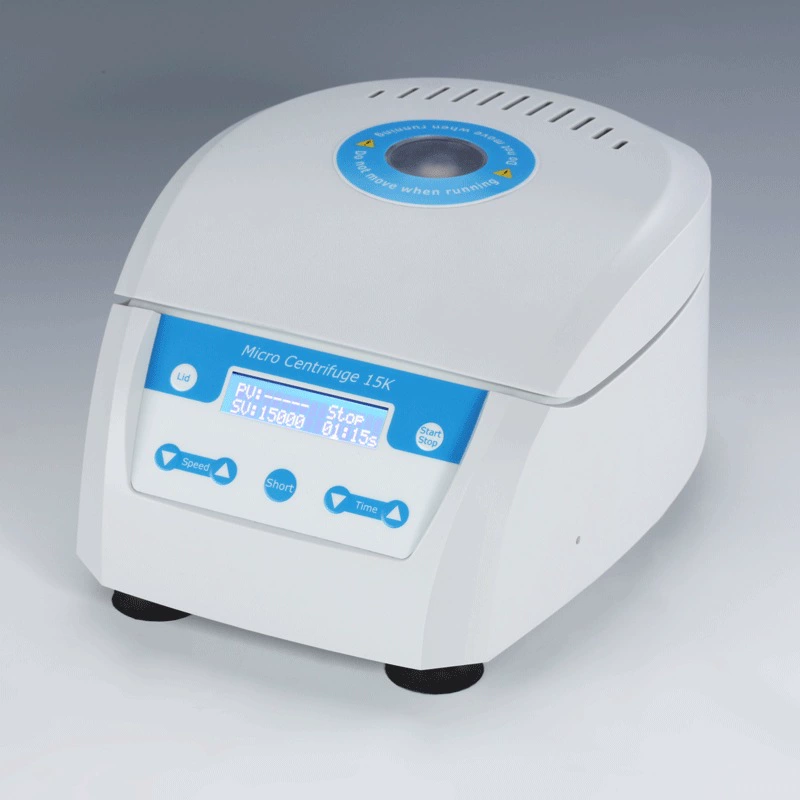 MC15K Микро высокоскоростная центрифуга 500~15000 об/мин Скоростная центрифуга 12x1,5 мл